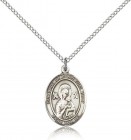 Our Lady of Perpetual Help Medal, Sterling Silver, Medium