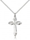 Cross Pendant, Sterling Silver
