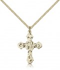 Cross Pendant, Gold Filled