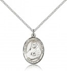 St. Rose Philippine Medal, Sterling Silver, Medium