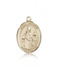St. Walter of Pontnoise Medal, 14 Karat Gold, Large