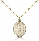 St. Kieran Medal, Gold Filled, Medium