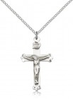 Crucifix Pendant, Sterling Silver