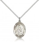 St. John Chrysostom Medal, Sterling Silver, Medium