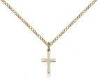 Cross Pendant, Gold Filled