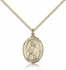 St. Philip the Apostle Medal, Gold Filled, Medium