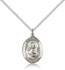 St. John the Apostle Medal, Sterling Silver, Medium