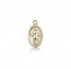 Scapular Medal, 14 Karat Gold