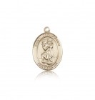 St. Christopher Medal, 14 Karat Gold, Medium