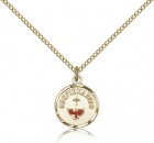 Confirmation Medal, Gold Filled