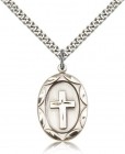 Cross Pendant, Sterling Silver