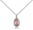 Miraculous Medal, Sterling Silver