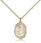 St. Matthias the Apostle Medal, Gold Filled, Medium