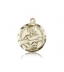 Dismas Medal, 14 Karat Gold