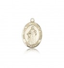 Our Lady of Knots Medal, 14 Karat Gold, Medium