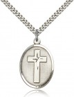 Cross Pendant, Sterling Silver