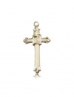 Cross Pendant, 14 Karat Gold