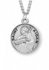 Boy's St. Aidan Necklace Round Sterling Silver with Chain