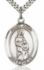 St. Anne Medal, Sterling Silver, Large