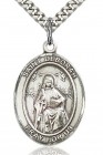 St. Deborah Medal, Sterling Silver, Large
