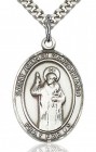 St. John of Capistrano Medal, Sterling Silver, Large