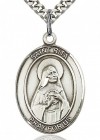 St. Rita of Cascia Medal, Sterling Silver, Large