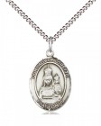 Women's Pewter Oval Our Lady of Loretto Medal