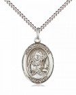 Women's Pewter Oval St. Apollonia Medal