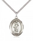 Women's Pewter Oval St. Barbara Medal