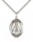 Women's Pewter Oval St. Blaise Medal
