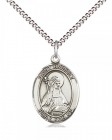 Women's Pewter Oval St. Bridget of Sweden Medal
