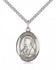 Women's Pewter Oval St. Brigid of Ireland Medal