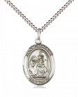 Women's Pewter Oval St. Catherine of Siena Medal
