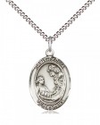 Women's Pewter Oval St. Cecilia Medal