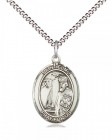 Women's Pewter Oval St. Elmo Medal