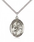 Women's Pewter Oval St. John of God Medal