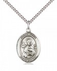 Women's Pewter Oval St. John the Apostle Medal