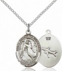 Women's Pewter Oval St. Joseph of Cupertino Medal