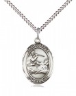 Women's Pewter Oval St. Joshua Medal