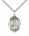 Women's Pewter Oval St. Louis Medal