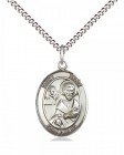 Women's Pewter Oval St. Mark the Evangelist Medal