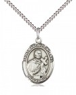 Women's Pewter Oval St. Martin De Porres Medal