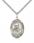 Women's Pewter Oval St. Maximilian Kolbe Medal