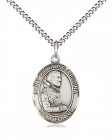 Women's Pewter Oval St. Pio of Pietrelcina Medal