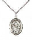 Women's Pewter Oval St. Sophia Medal