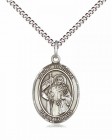 Women's Pewter Oval St. Ursula Medal