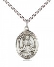 Women's Pewter Oval St. Walburga Medal
