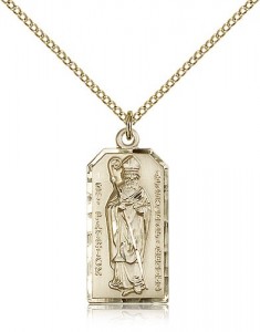 St. Patrick Medal, Gold Filled [BL6578]