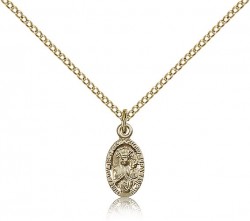 Our Lady of Czestochowa Medal, Gold Filled [BL6850]