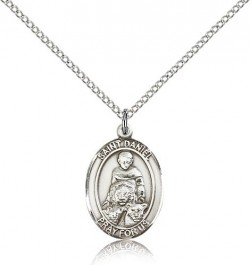 St. Daniel Medal, Sterling Silver, Medium [BL1563]